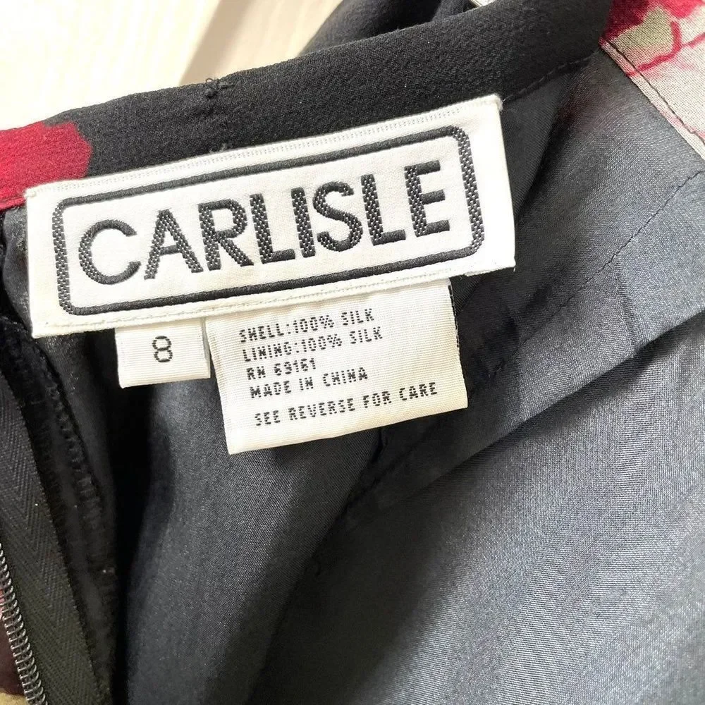 Carlisle black silk
